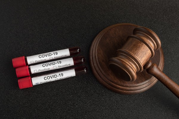 COVID gavel